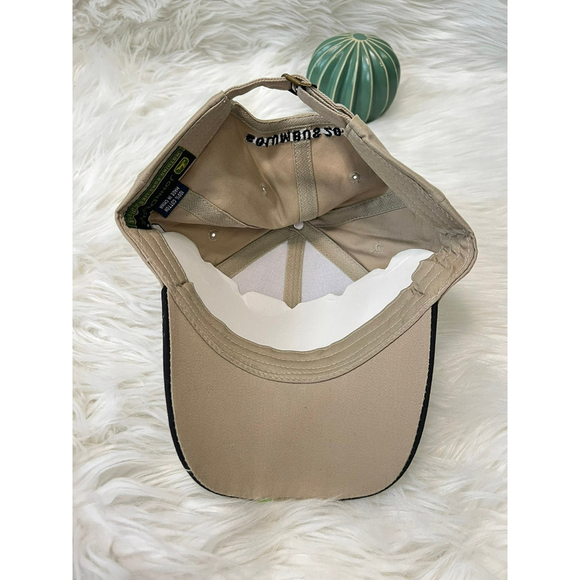 John Deere Performance That Pays Baseball Cap Brown Snap Back Columbus 2003 - Picture 8 of 8